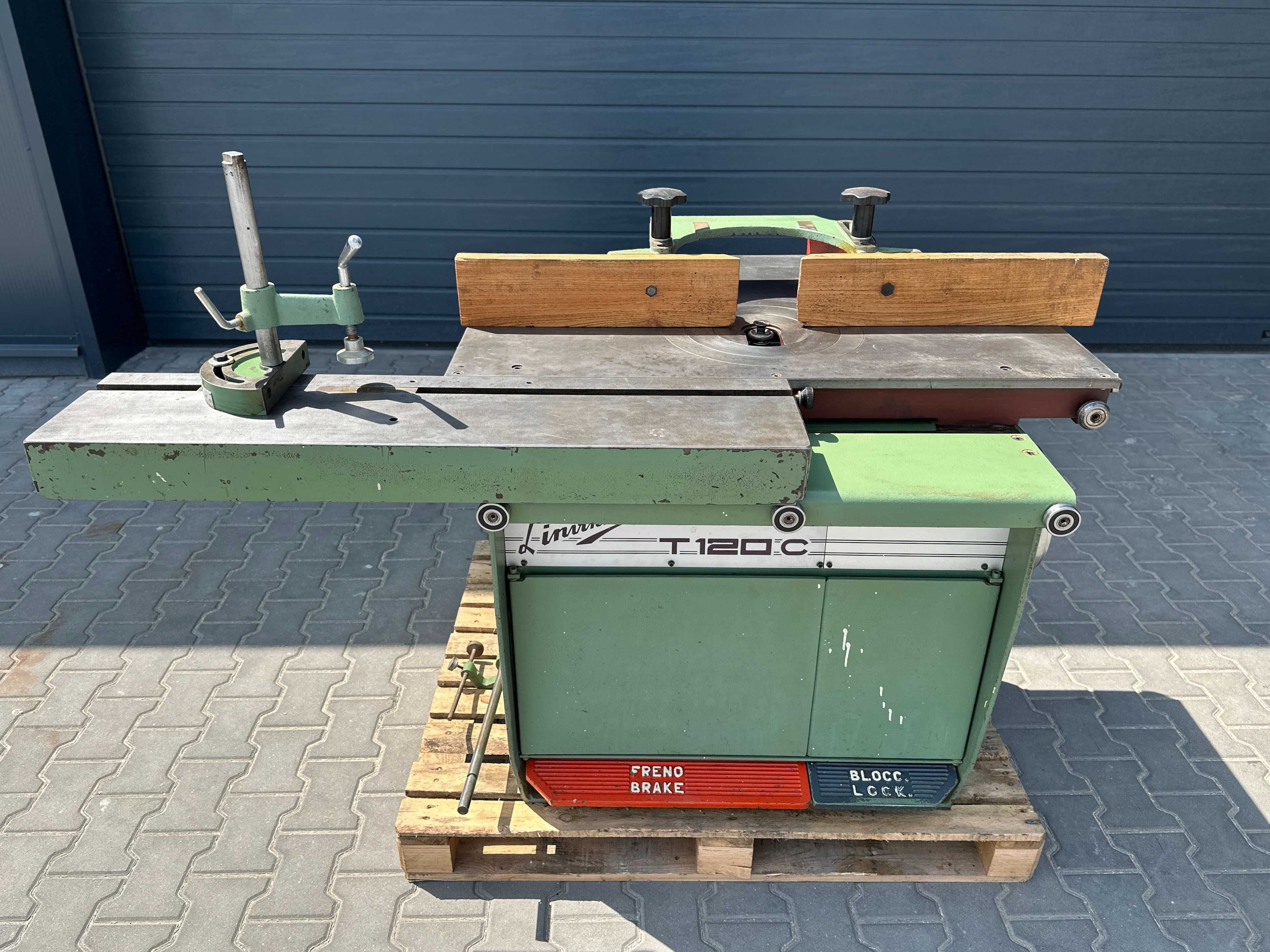 Frezarka dolnowrzecionowa SCM T120C z wózkiem (1357)
