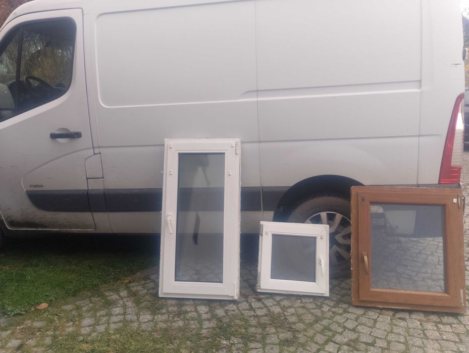 okna zdemontowane