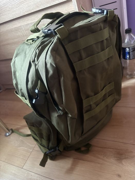 Plecak taktyczny DUŻY mocny materiał 50L wodoodporny