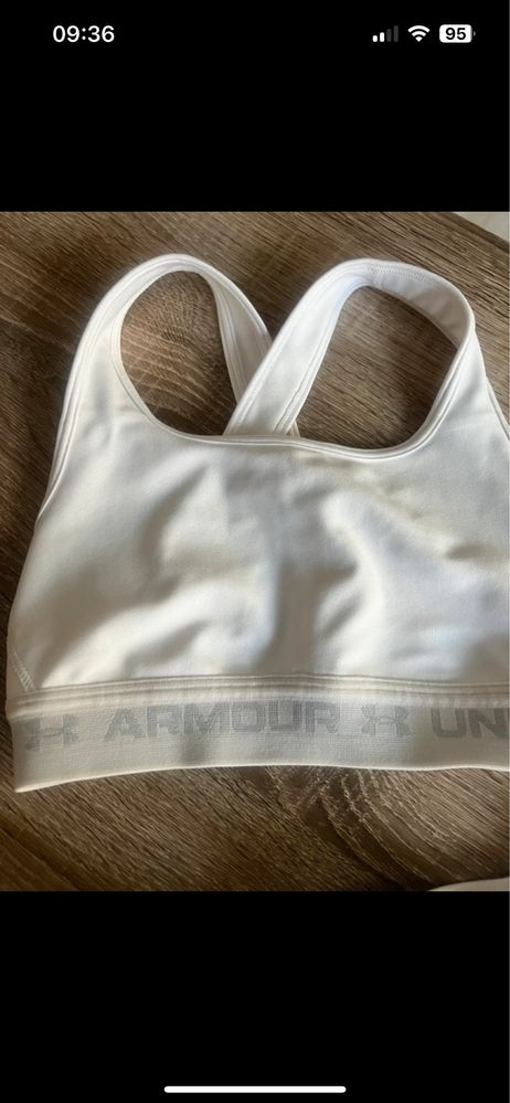 Under armour set do biegania XS biały