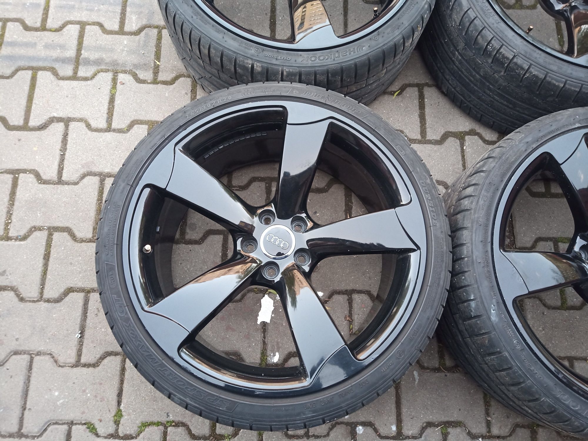 audi oe ronal  et 26 J9 20" rotor black