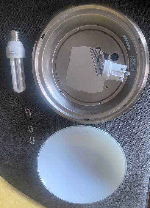 Candeeiro de teto ou parede com globo E27