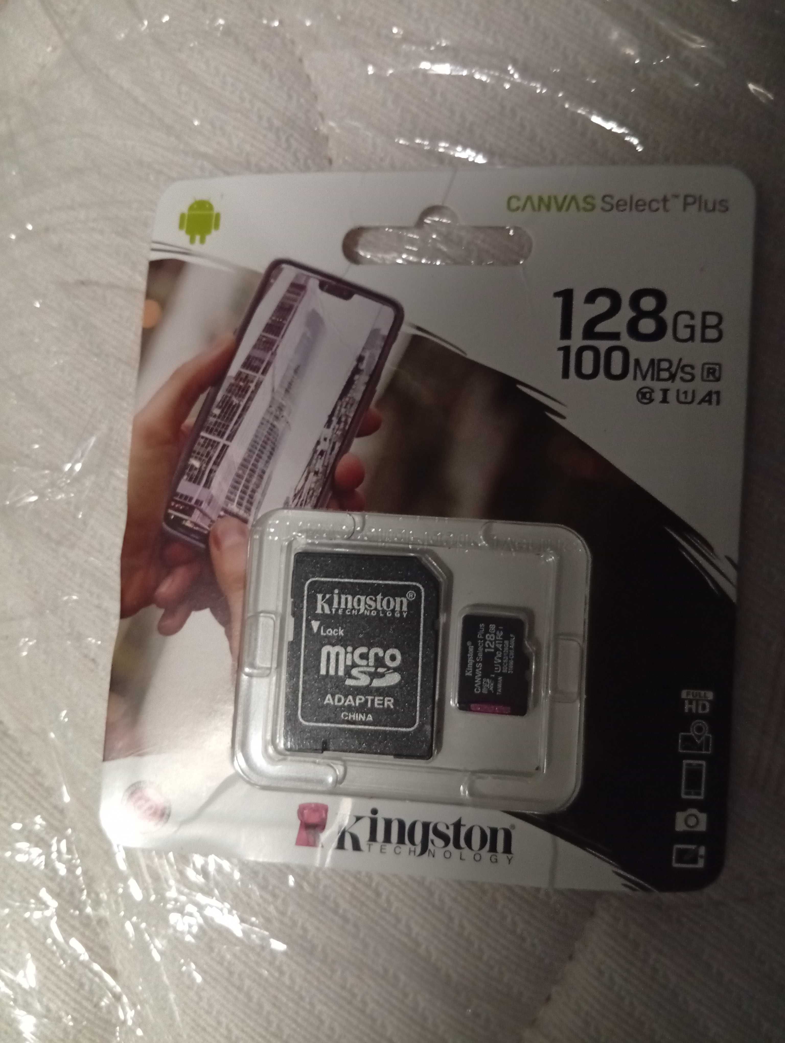 Cartão de memória 128gb Novo