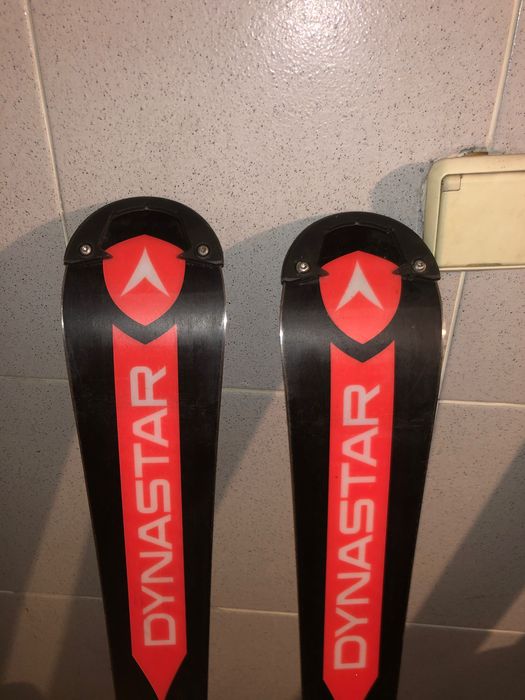 Narty slalomowe Dynastar 132cm + wiązania look SPX 10