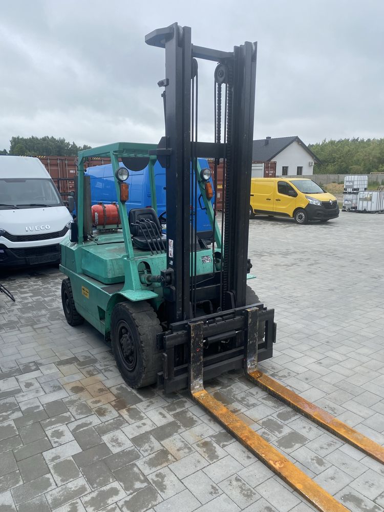 Wózek widłowy Mitsubishi FG35 1998r. Udźwig: 3,5T 9100mH z Niemiec