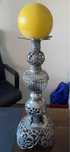 Candelabro banhado a prata