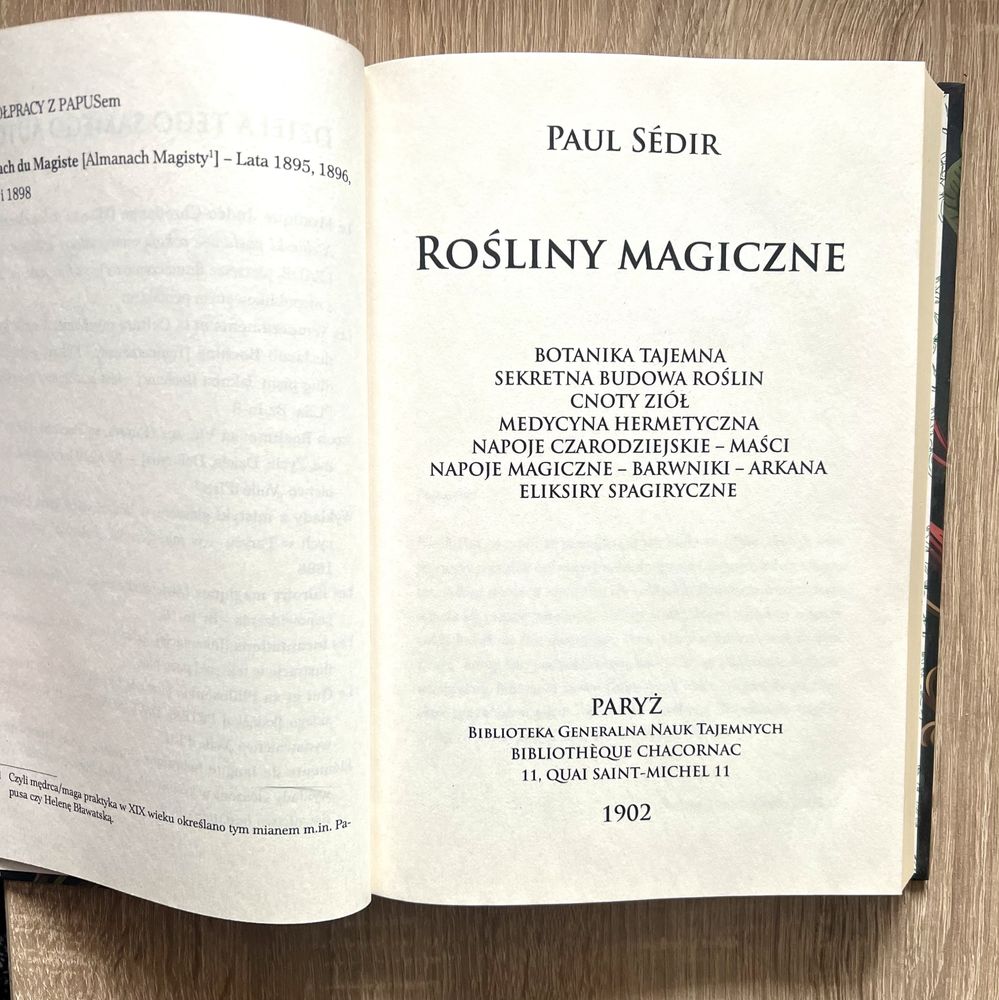 Rośliny magiczne Paul Sedir