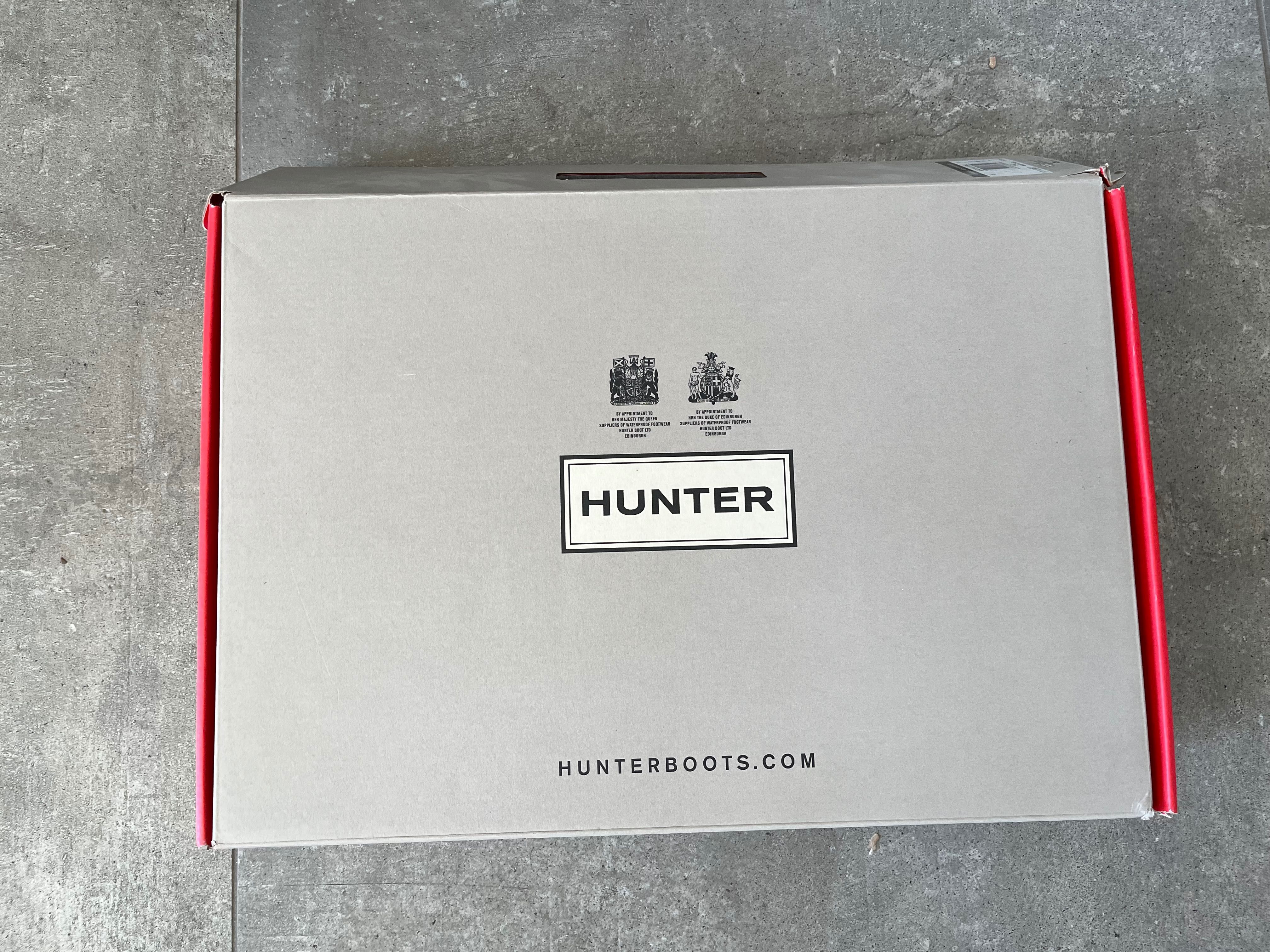 Kalosze dziecięce Hunter Orginal czarne + brokat r.34