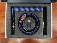 Кабель Keychron Premium Coiled Aviator Cable