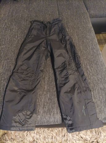 Spodnie narciarskie czarne 146cm