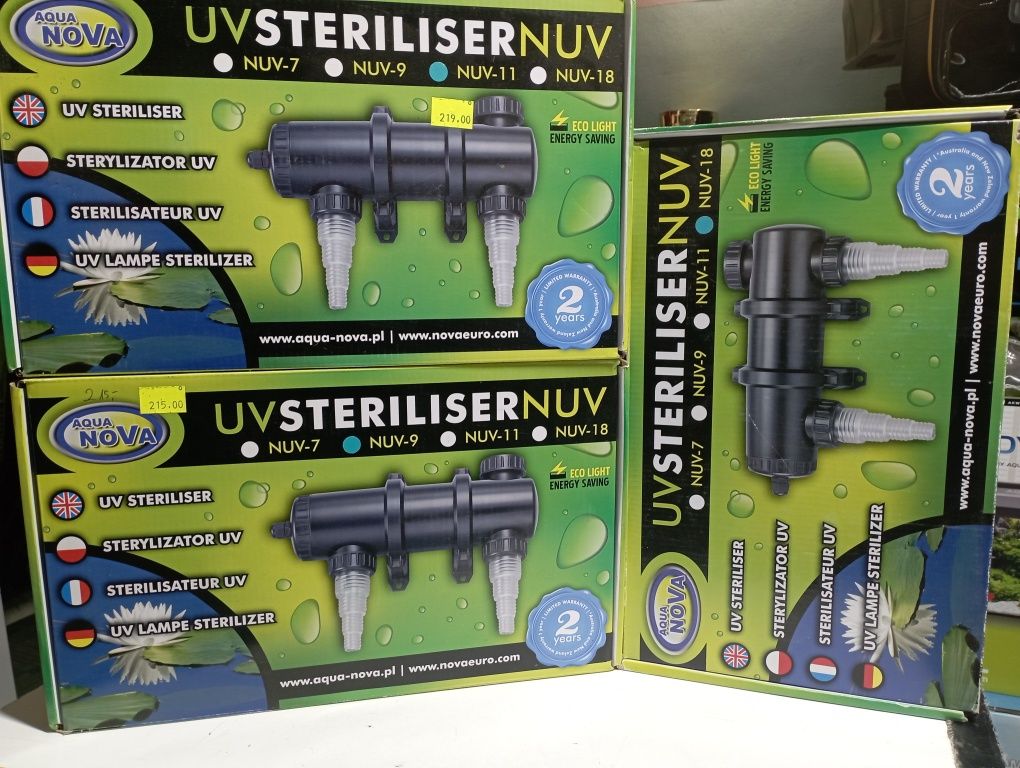 lampa UV sterilizator 9W aqua nova NUVC-9