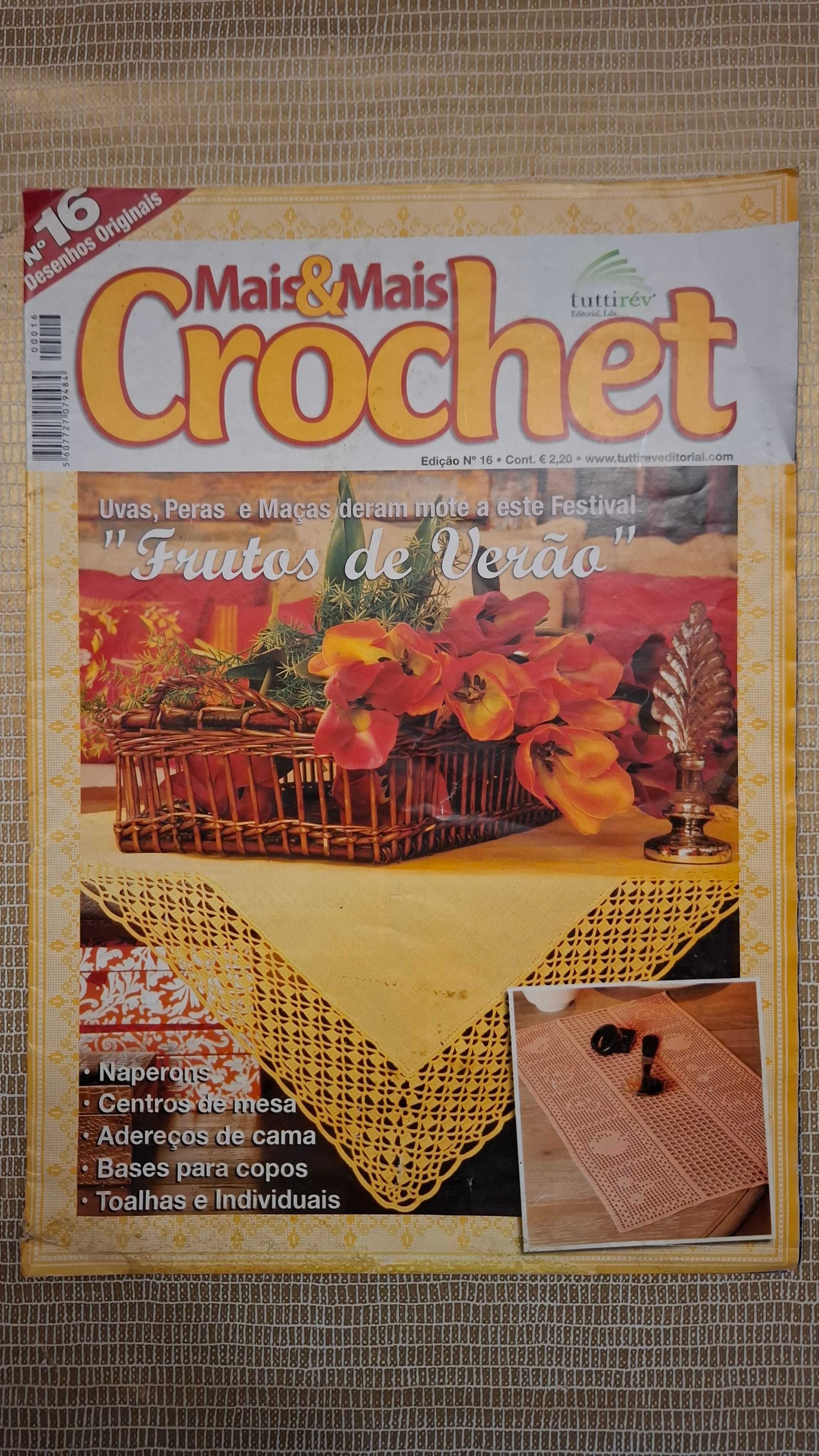 Revistas de tricô e croché