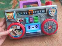 Radio Fisher Price Magnetofon interaktywne nauka
