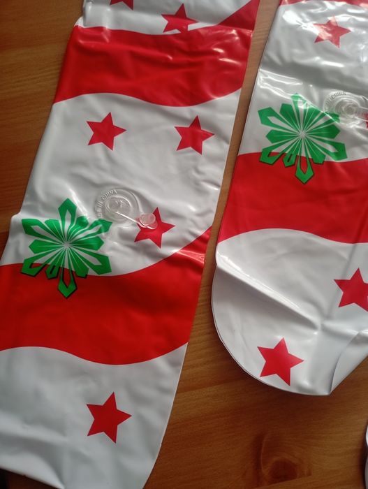 Dekoracje świąteczne nadmuchiwane laski