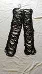 Черные голые брюки prettylittlething эротические летние секси L\XL