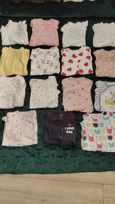 15 pajacyków rozmiar 68