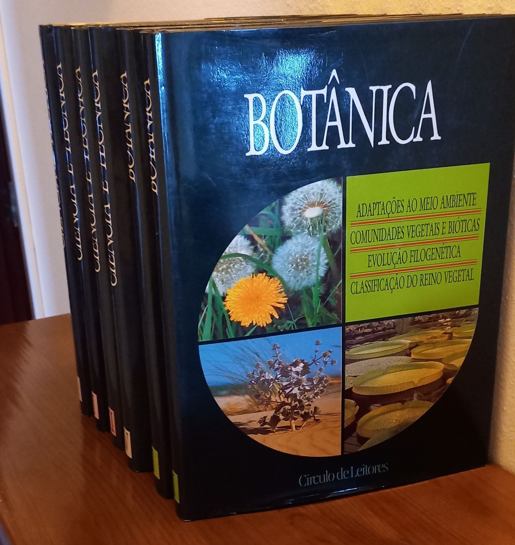6 volumes de Ciência e Técnica e Botânica