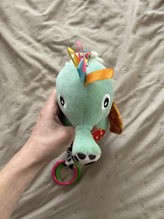 Підвіска на візок для дитини коник музичний/ шуршалка