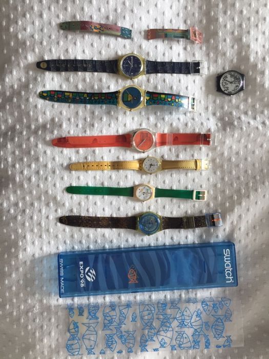 Relógios e braceletes Swatch