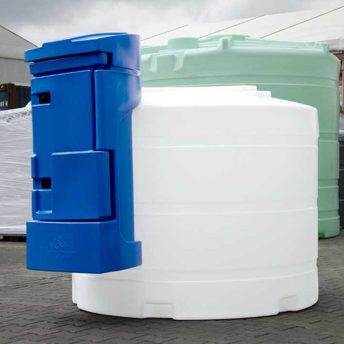 Zbiornik do ADBLUE ze skrzynią dystrybucyjną 2500 litrów + Licznik k24