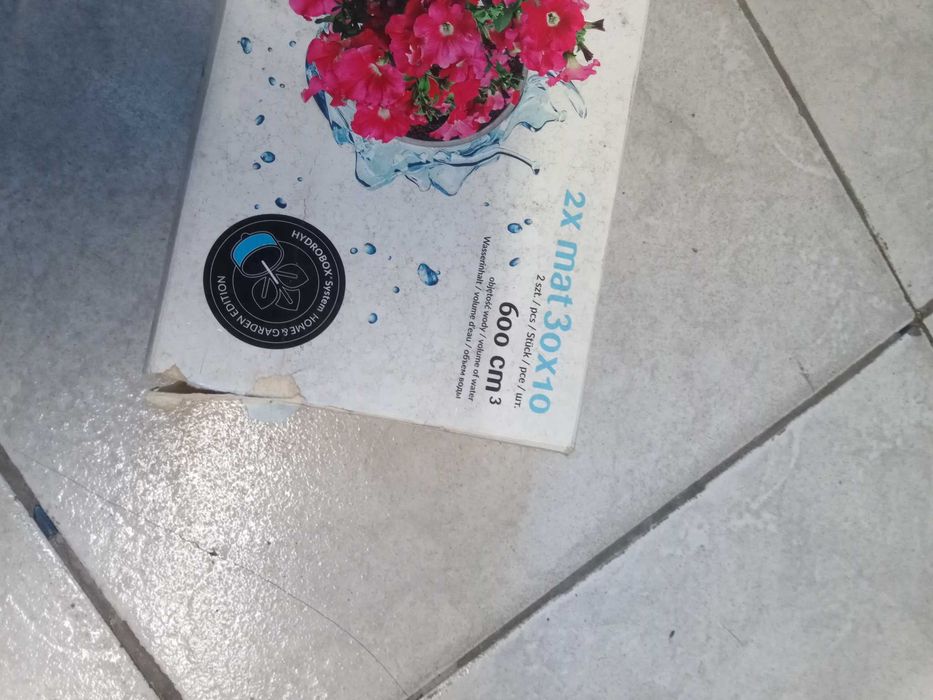 Mata hydrobox 2x 30/10 cm