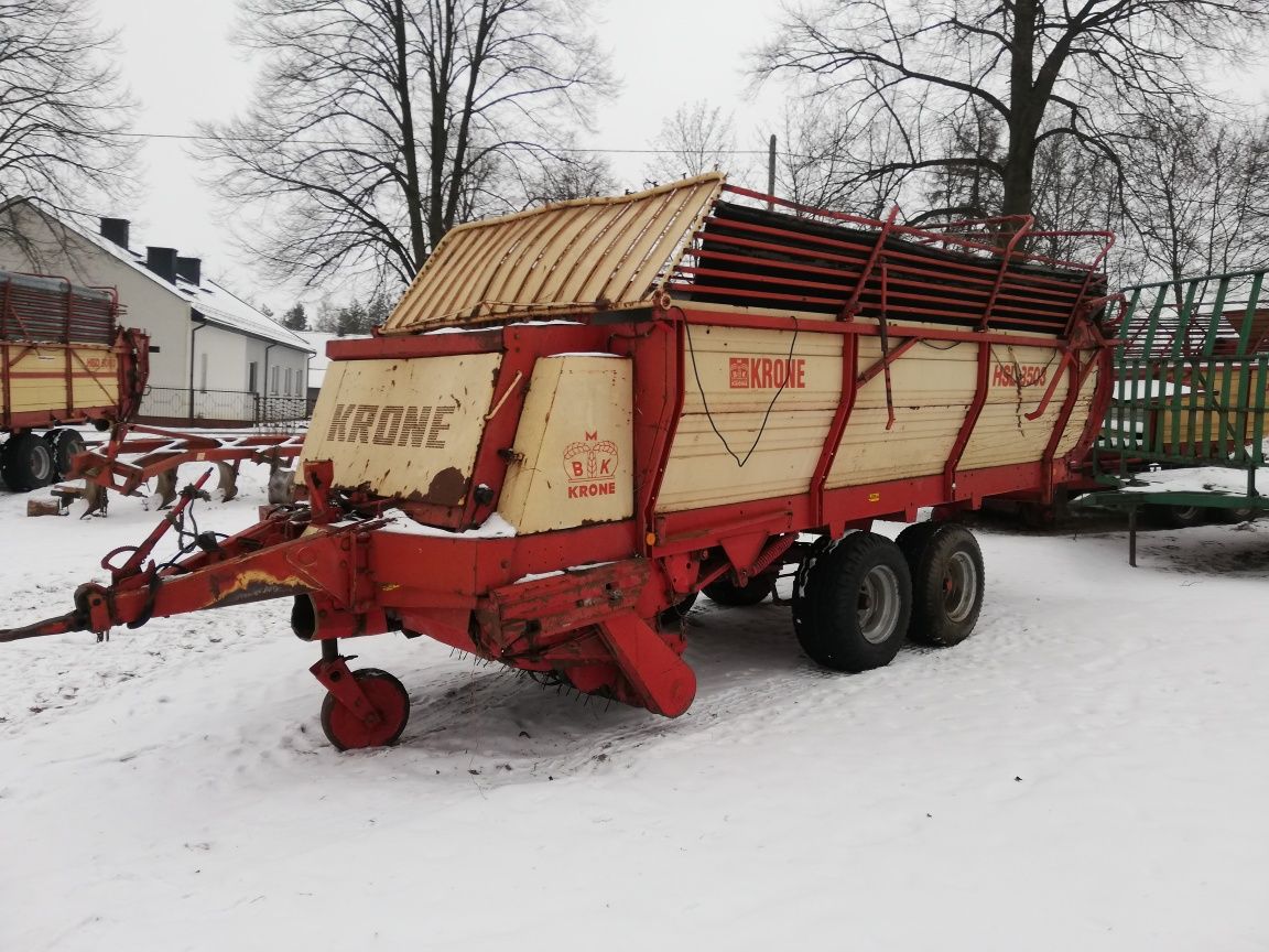 KRONE TURBO 5000 HSL 3503 HSD 5002 części podbieracz burty siłownik