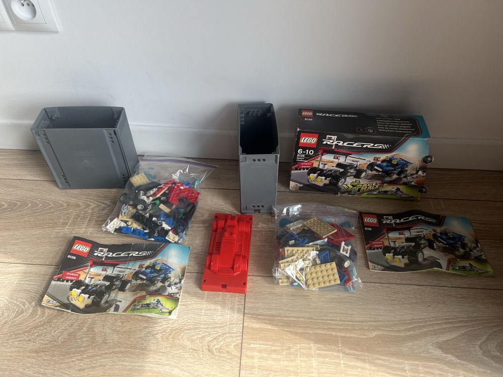 9 LEGO RACERS 8123, 8124, 8125, 8126, 8126, 8196, 8196, 8198, 8198