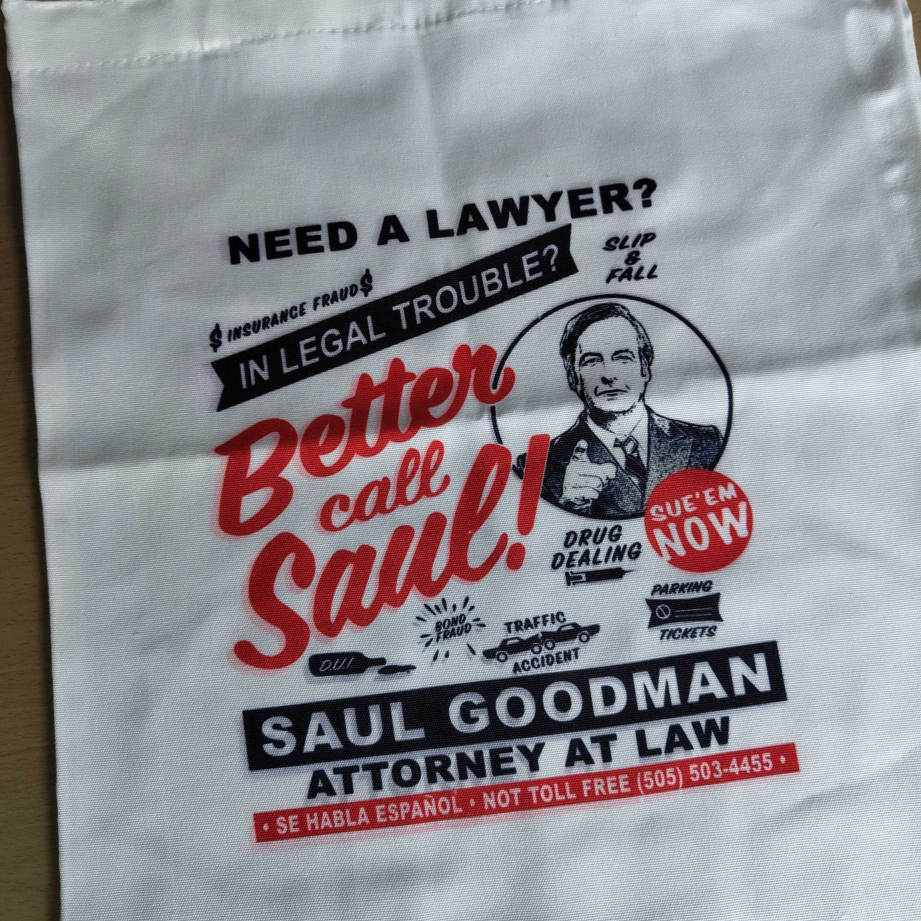 Bolsa Sacola Saca Saco Compras Better Call Saul