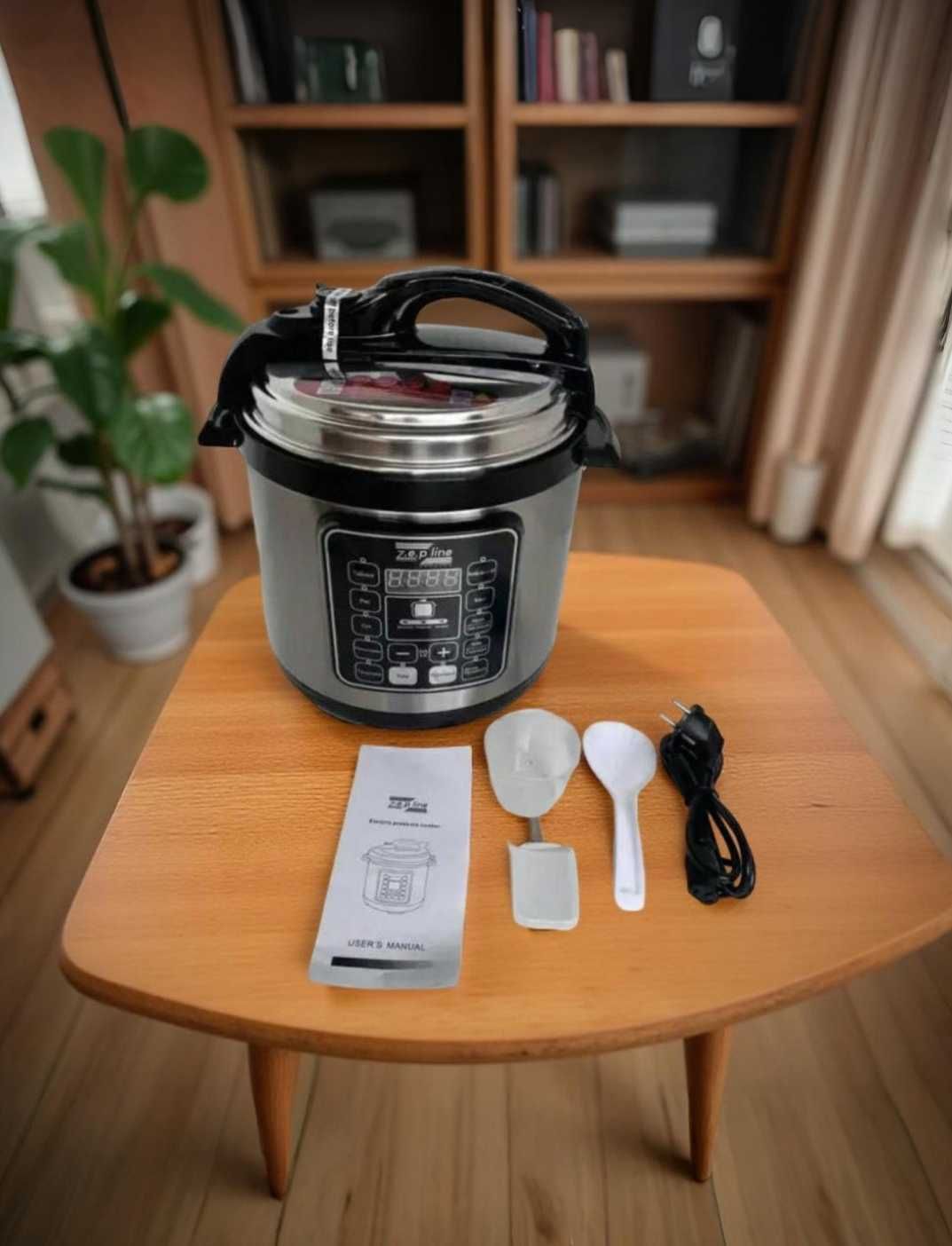 Мультиварка скороварка 7л з 17 програмами потужність 3000w