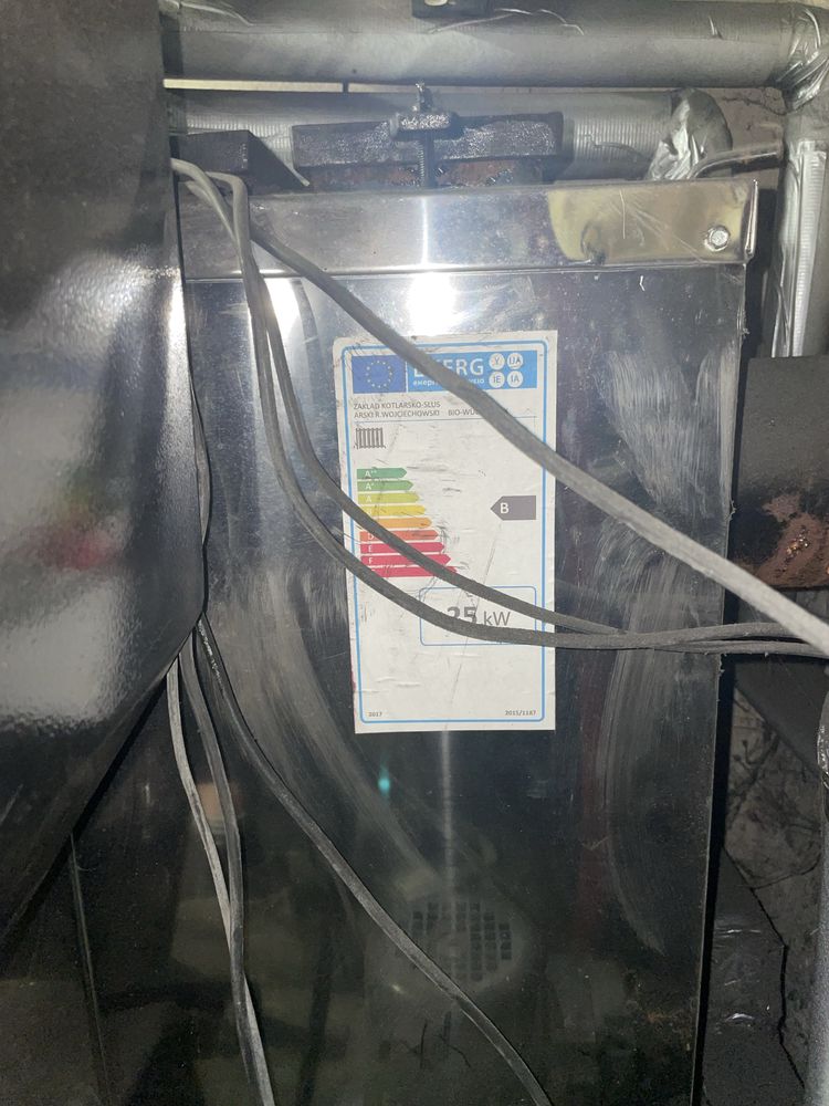 Kocioł/Piec eko groszek Bio Wulkan Lux 25 KW Sławków sprawny stan bdb!