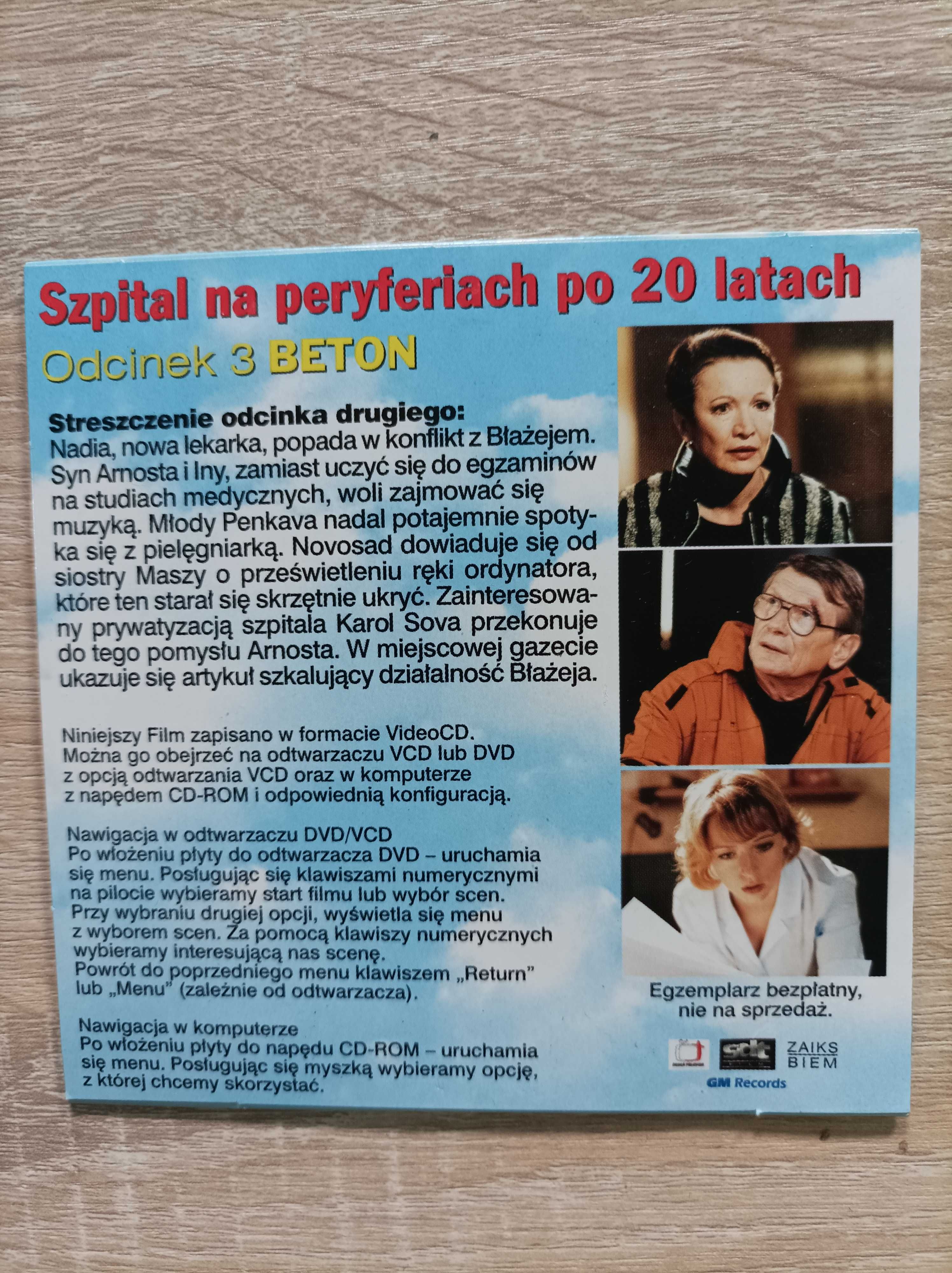 Film VCD Szpital na Peryferiach 3