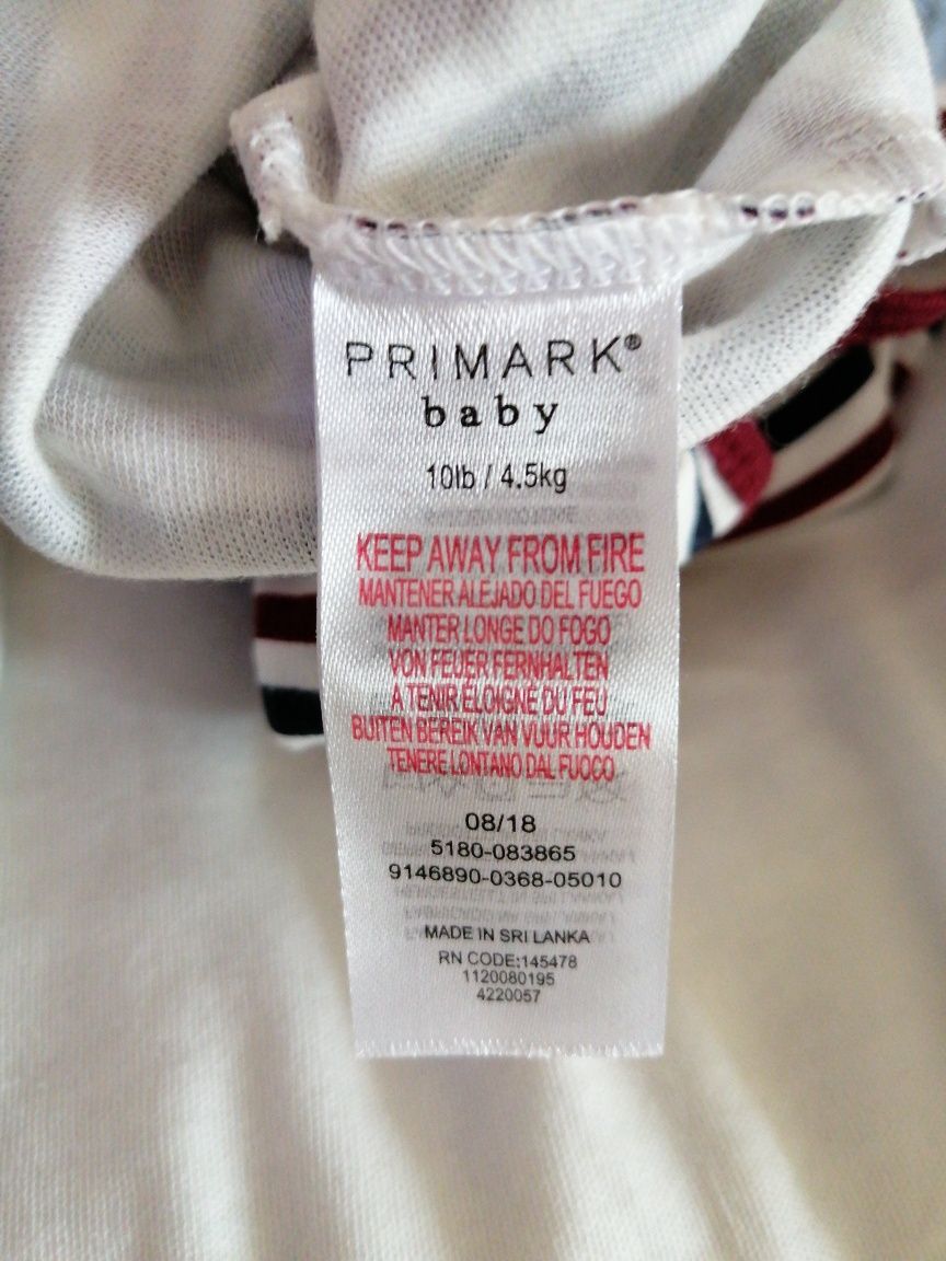 Боди для новорожденного. Новое. Primark.