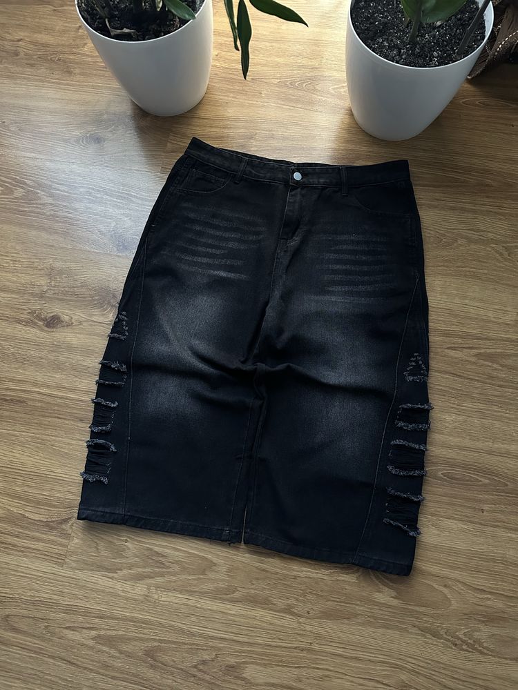 Baggy opium shorts Широкі шорти jorts sk8 jaded bershka беггі дістрес