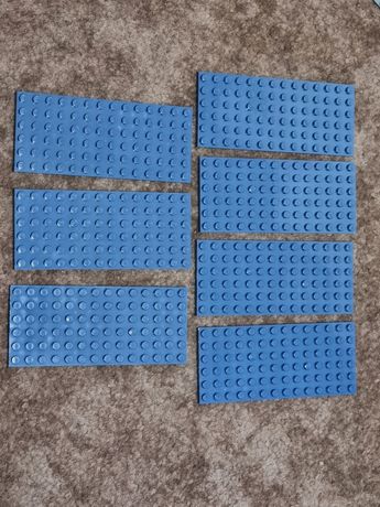LEGO płytki oryginalne zestaw 7 sztuk