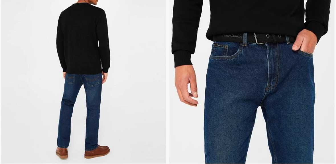 Джинсы Pierre Cardin Belted Jeans Mens размер: 36W R