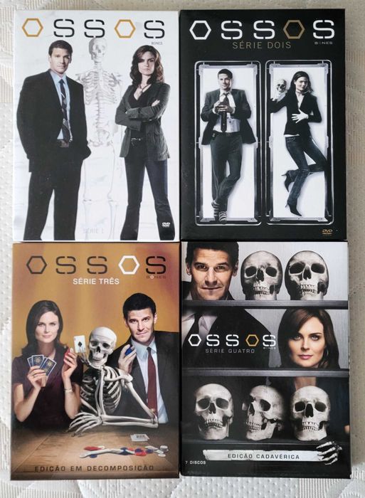 DVD Bones Season 1-8 (Ossos Temporadas 1-8)