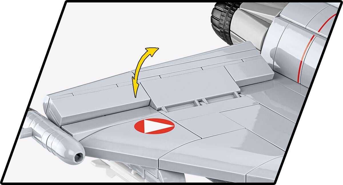 Nowe Klocki plastikowe COBI Armed Forces Eurofighter Typhoon COBI-5850