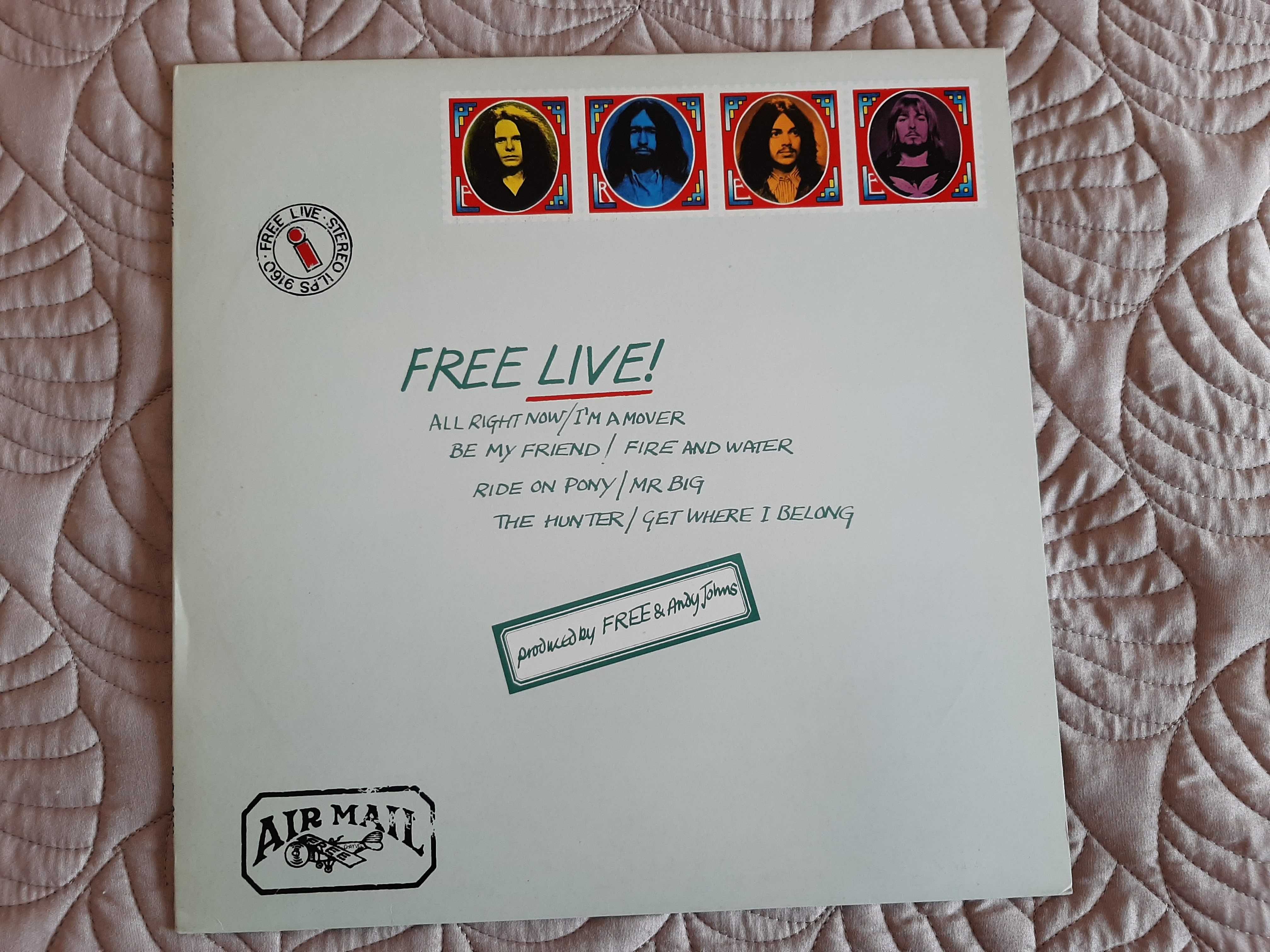 Free - Free Live! - Germany -  Vinil LP