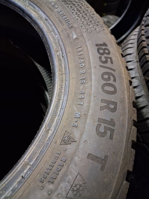 185/60 R15 Continental Winter Contact 870 Шини б/в зимові