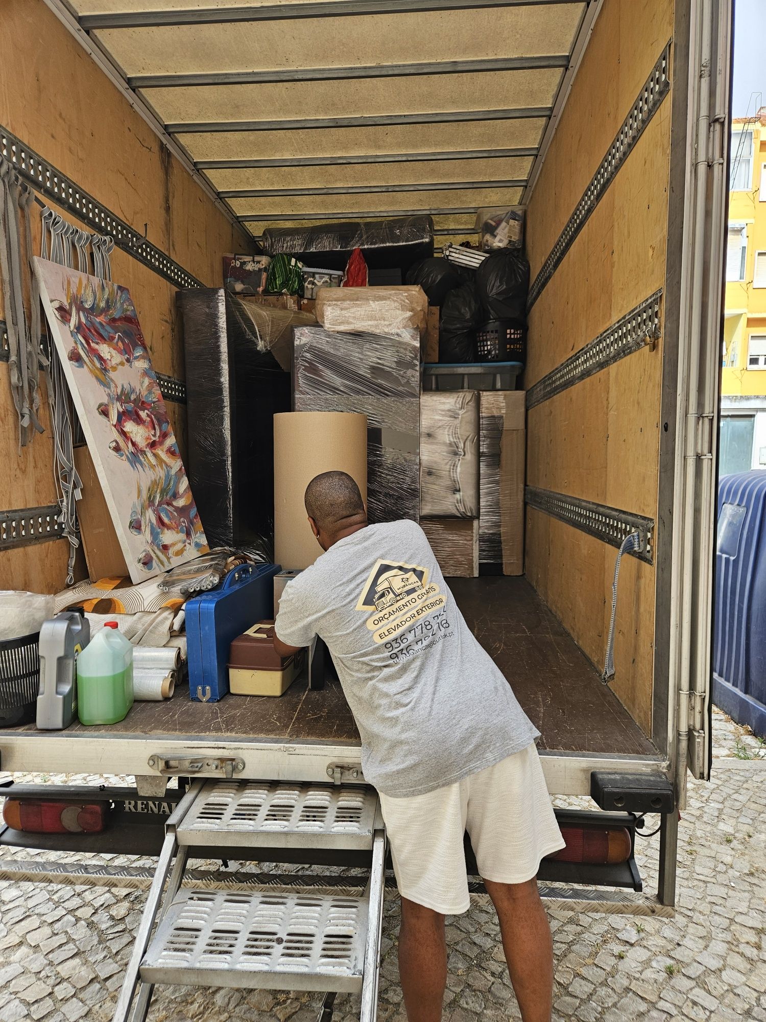 Mudanças e transporte