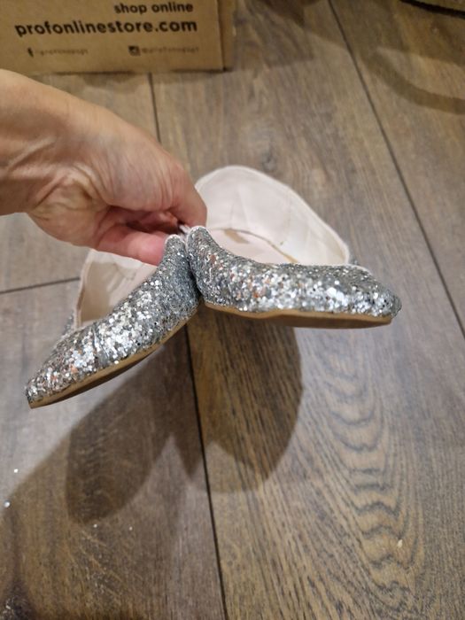 Loafers stradivarius prateados 38