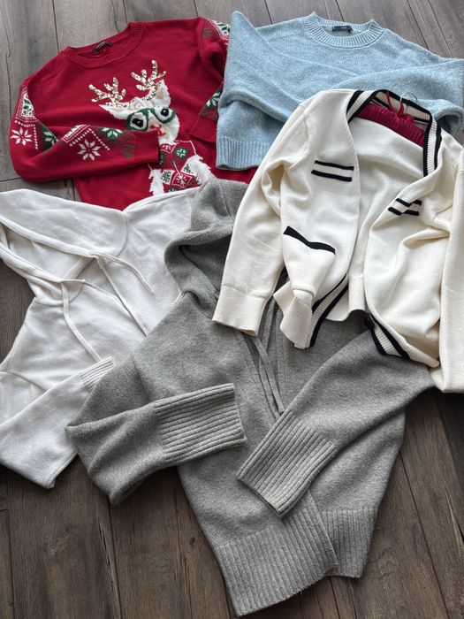 Кофта зіп худі, кардиган cher17, джемпер mango, вязаний светр