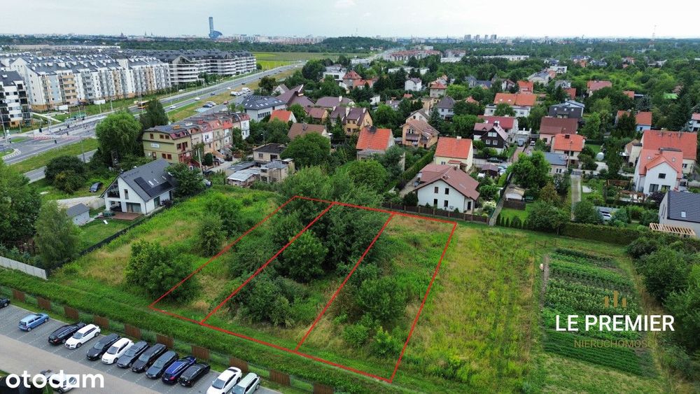 Duża działka budowlana Wrocław -Jagodno