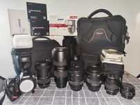 Kompletny zestaw foto Pentax K-5 IIi dealny na start