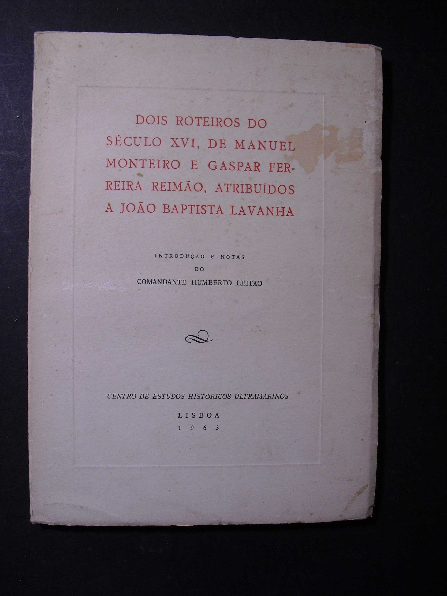 Leitão (Humberto,Comandante,);Dois Roteiros do Século XVI,