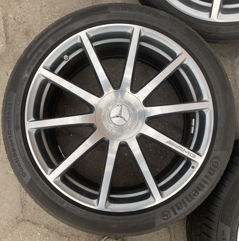 Alufelgi z oponami 255/40 285/35 R20 Mercedes S-Klasa W222 AMG Maybach