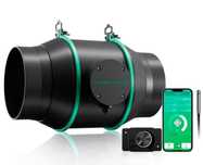 Вентилятор канальный Mars Hydro 150mm iFresh 595м3