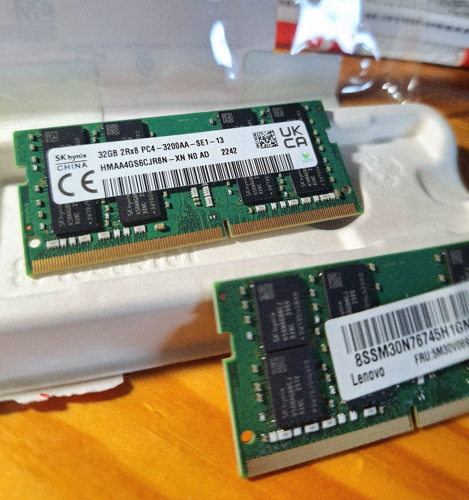 Pamięć RAM ThinkPad 32GB DDR 3200 MHz SODIMM Memory

SODIMM Memory
