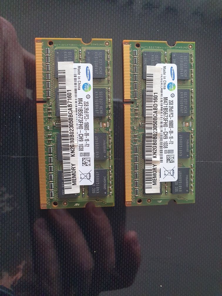 Memórias Ram 8Gb+2Gb+2Gb. Samsung