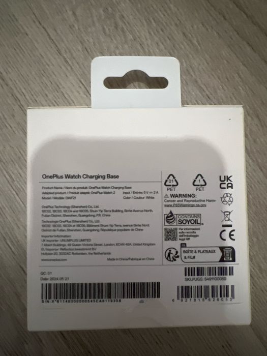 Oneplus Watch 2 - Azul novo e selado na caixa com garantia